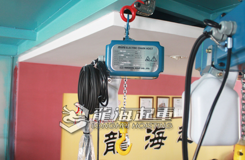 KUK DONG迷你環鏈電動葫蘆實物圖二