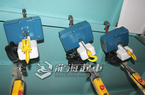 KUK DONG迷你環鏈電動葫蘆實物圖三
