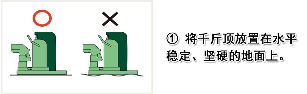 爪式千斤頂的正確使用方法！