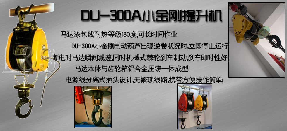 DU-300A小金剛電動提升機