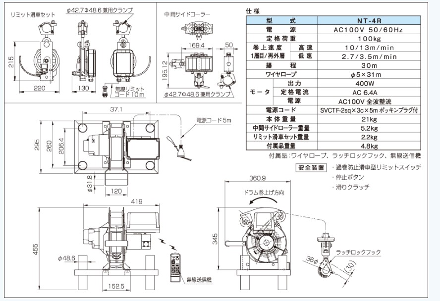 型號規格參數